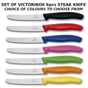 Victorinox Classic Table Knives in diffrent colours