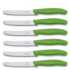 Victorinox Green Handle Steak Knives