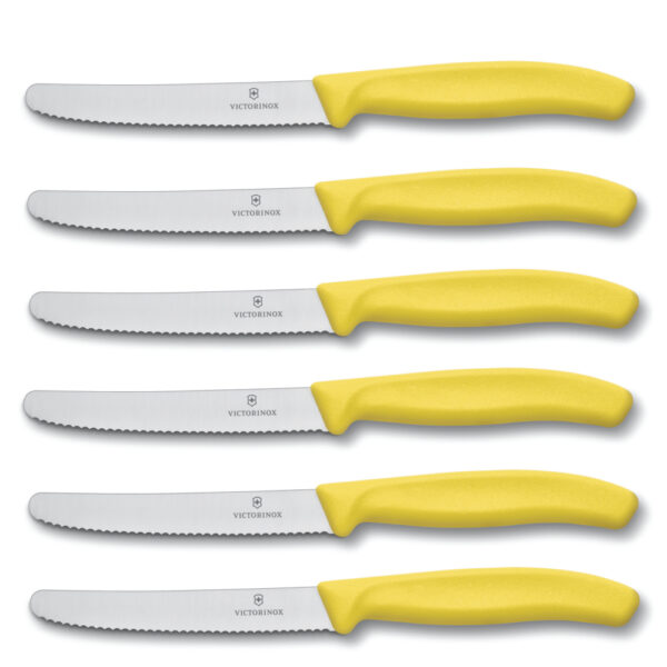 Victorinox Yellow handle Knives