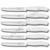 6pcs White Steak Knives