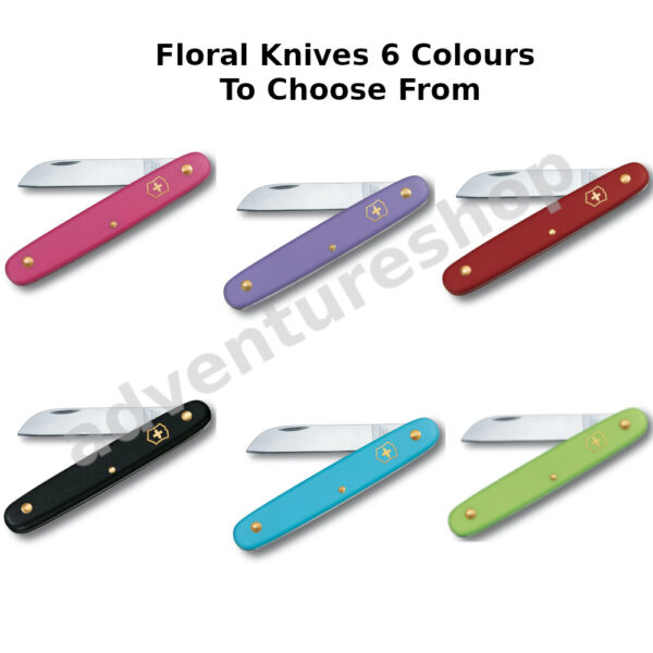 Victorinox Floral Knives, multi purpose folding Knife 6 colours to ...