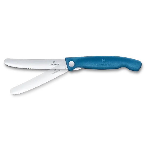 Victorinox Blue Picnic Knife open