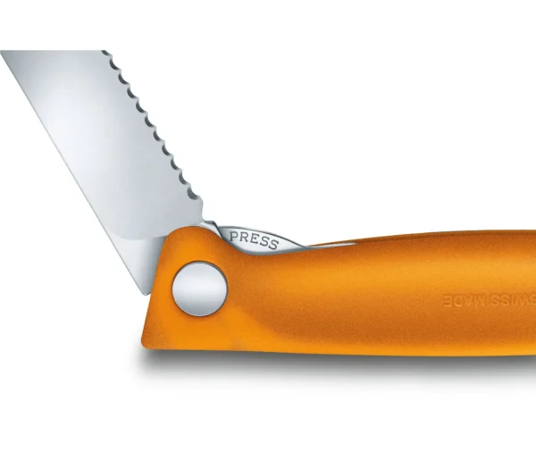 Victorinox Orange Picnic Knife Lock