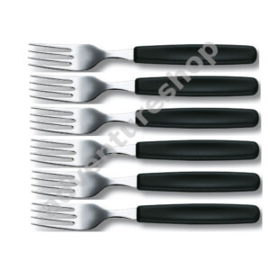 Victorinox 6pcs Table Fork Black