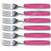 Victorinox 6pcs Table Fork Pink