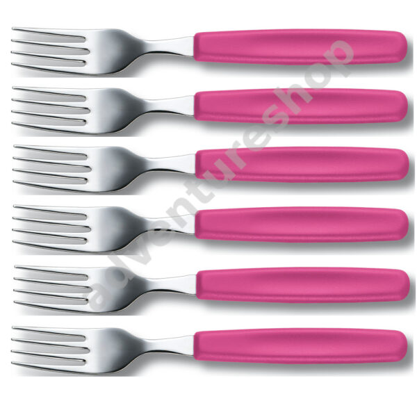 Victorinox 6pcs Table Fork Pink