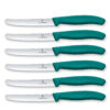 Victorinox Green Handle Steak Knives