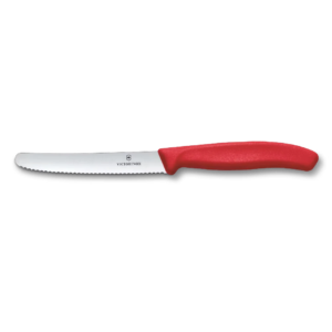 Red 11cm Blade Knife