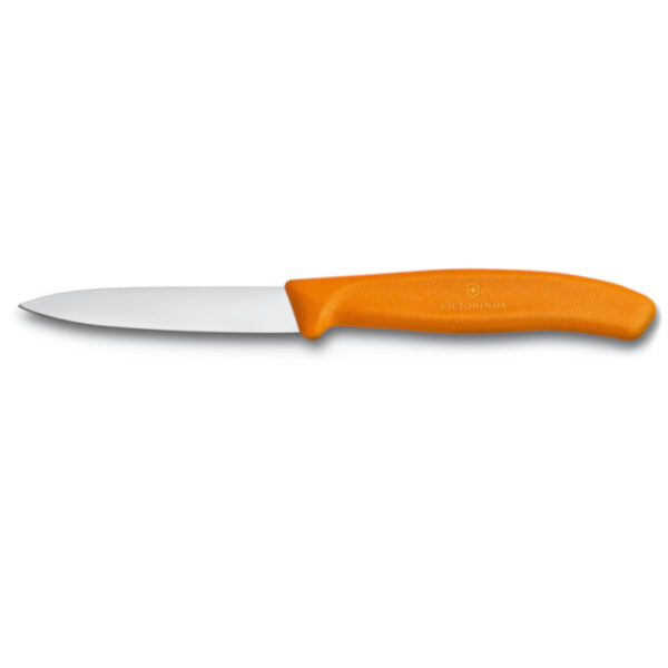 Orange 8cm paring knife