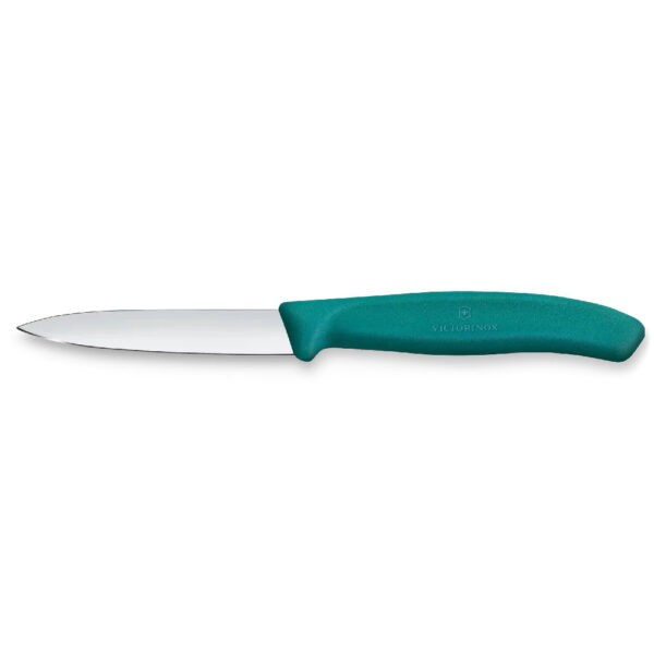 Green 8cm paring knife