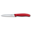 Red Paring Knife 10cm Serrated