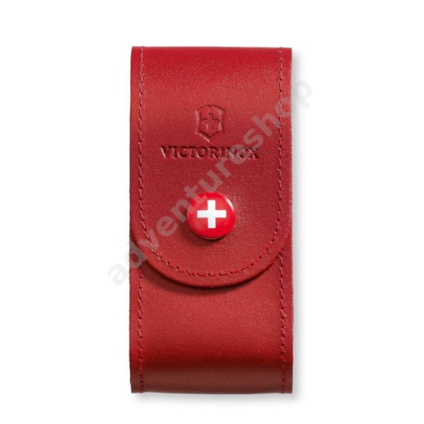 Red Leather Pouch
