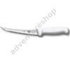White Boning Knife, Curved, Flexible Narrow Blade
